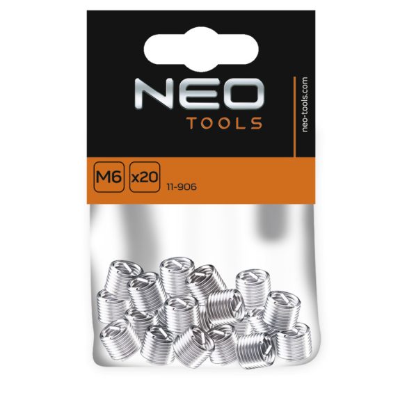 NEO TOOLS MENETJAVÍTÓ BETÉT M6, 20db 11-906