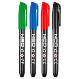 NEO TOOLS 4db jelölőfilc, vízálló olajalapú festékkel, használat előtt felrázandó, színes, normál hegyű 13-857