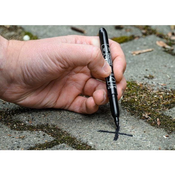 NEO TOOLS 4db jelölőfilc, vízálló olajalapú festékkel, használat előtt felrázandó, színes, normál hegyű 13-857