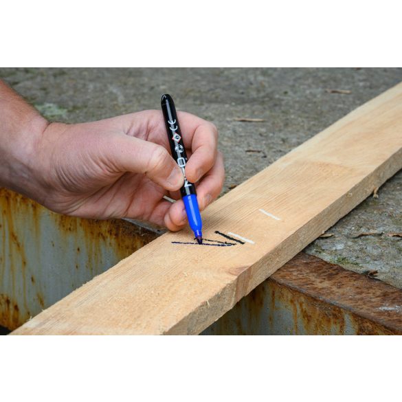 NEO TOOLS 4db jelölőfilc, vízálló olajalapú festékkel, használat előtt felrázandó, színes, normál hegyű 13-857