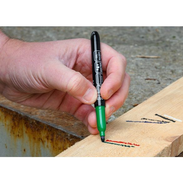 NEO TOOLS 4db jelölőfilc, vízálló olajalapú festékkel, használat előtt felrázandó, színes, normál hegyű 13-857