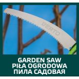 VERTO HERNYÓZÓ 220mm-ES FŰRÉSSZEL, KÖTÉLLEL, penge: 57mm 15G260