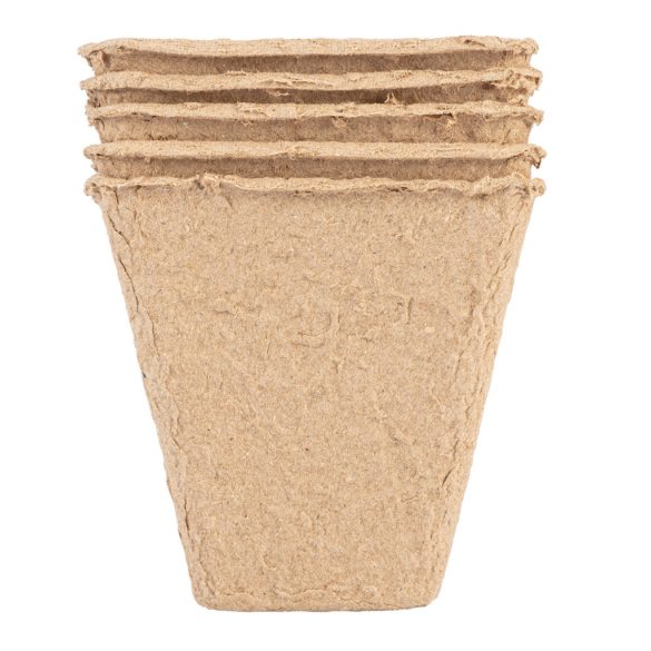 VERTO Palántázó doboz, papír, 8x8x7,8cm, 18 db/cs 15G464