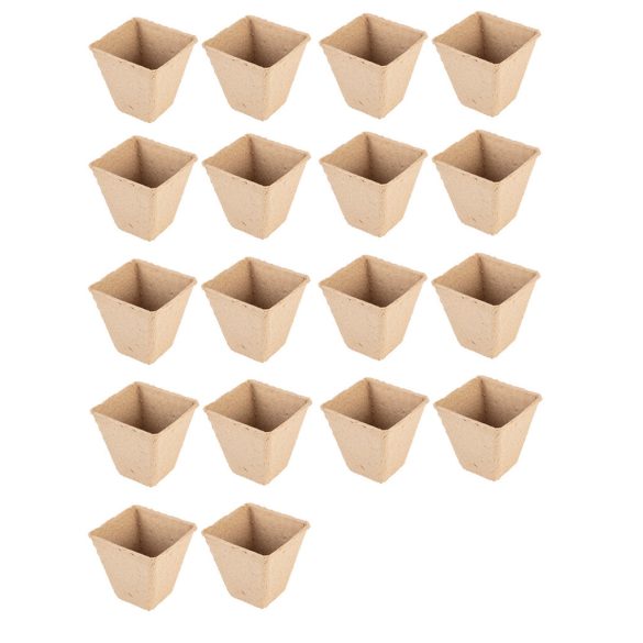 VERTO Palántázó doboz, papír, 8x8x7,8cm, 18 db/cs 15G464