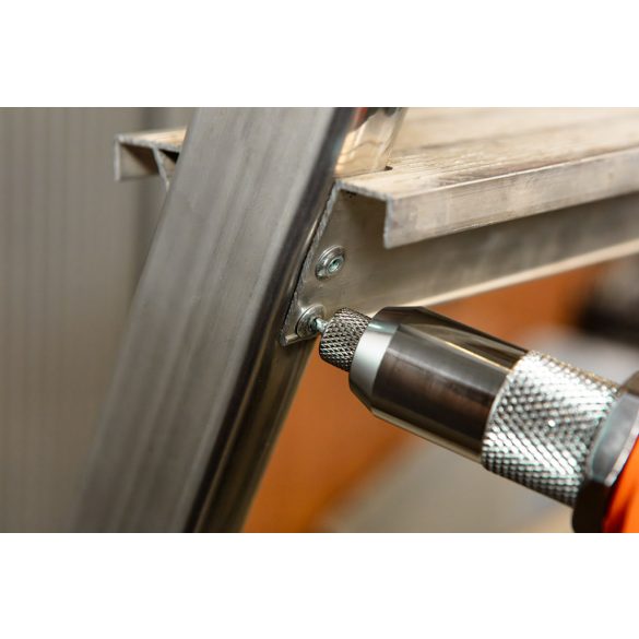 NEO TOOLS Popszegecshúzó 2 karos, egyenes, alu és acél szegecsekhez, 3.2-6.4mm-ig 18-106-1