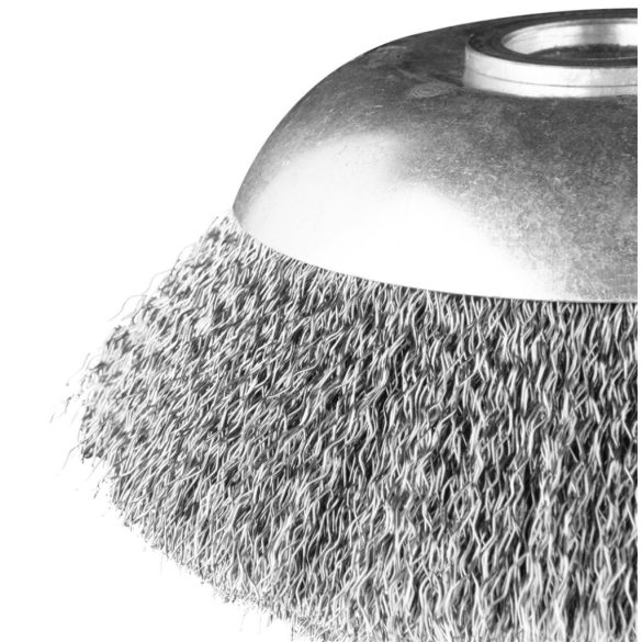 GRAPHITE Drótkorong, fazékkefe hullámos 150 x 25, 4mm benzines kaszákhoz 55H102