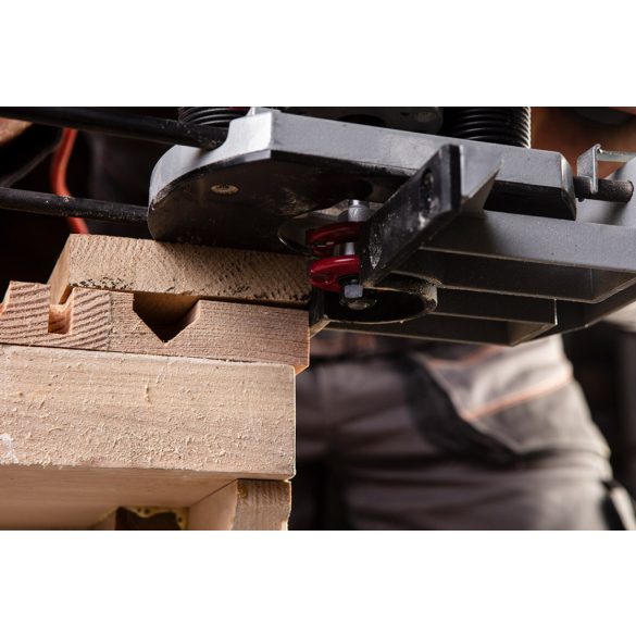 GRAPHITE Felsőmaró kés, dupla horonymaró 41 x 6.35mm, 8mm 56H221