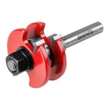 GRAPHITE Felsőmaró kés, dupla horonymaró 41 x 6.35mm, 8mm 56H221