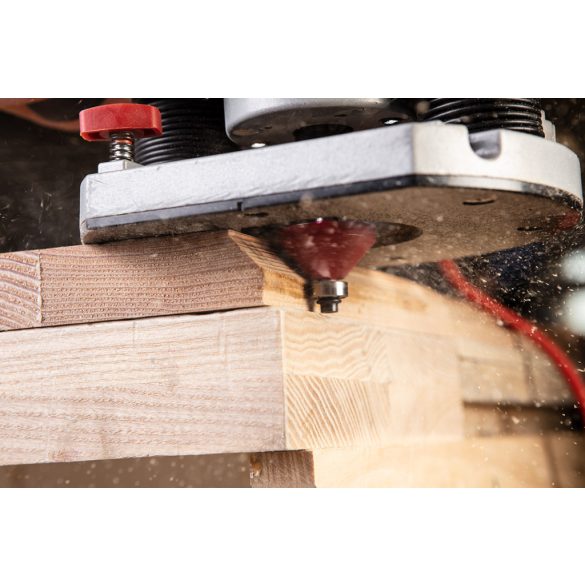 GRAPHITE Felsőmaró készlet, 8mm-es szárral, 15db-os 56H241