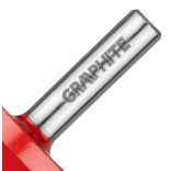 GRAPHITE Felsőmaró készlet, 8mm-es szárral, 15db-os 56H241