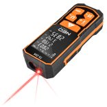 NEO TOOLS Lézeres távolságmérő, hatótáv: 60 m, IP54, fröccsenő víz védelem 2 év garanciával 75-204