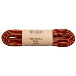 NEO TOOLS Cipőfűző 120cm, narancs/fekete, Rendelési egység: 10db 82-392