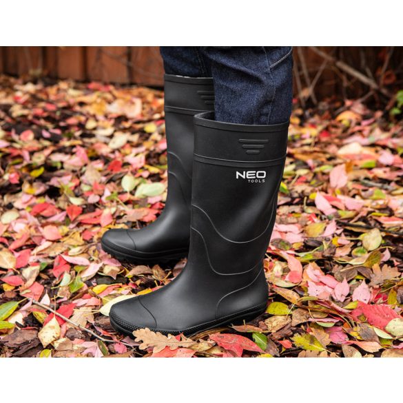 NEO TOOLS Gumicsizma, PVC, általános, csúszásmentes talp, 42 82-902-42