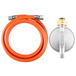   NEO TOOLS PB Gáz reduktor + tömlő szett gázpalackhoz, hőlégbefúvókhoz (Magyar, Holland), type G5 90-083-2