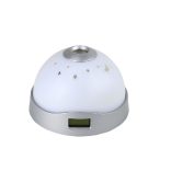 Csillag projektoros óra lámpa gyerekeknek, kivetítős óra asztali óra hangulatlámpa