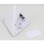 Ébresztőóra, digitális óra, asztali óra (színváltós, piramis alakú)