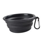 Latex hordozható etető és itató tál kutyáknak (350ML)