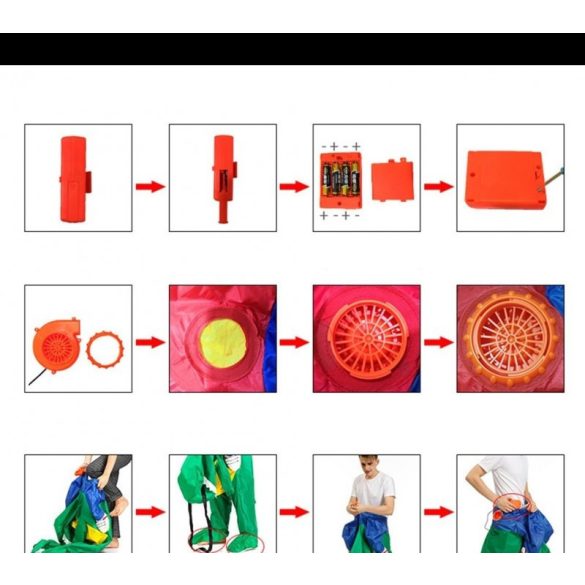 Felfújhatós gyermek jelmez