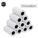 1 tekercs 57x30mm hőnyomtató papír, fotópapír