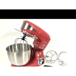   Royalty Line RL-PKM1600 RED Keverőgép, maximum 1600W, tál 4.5 L, piros