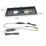 Rendszámtáblába épített tolatókamera