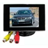 3.5 TFT LCD mini monitor autóba színes tolatókamera monitor