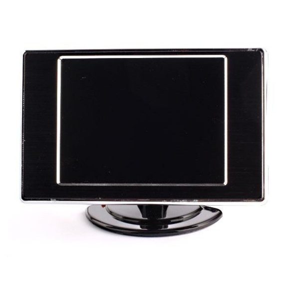 3.5 TFT LCD mini monitor autóba színes tolatókamera monitor