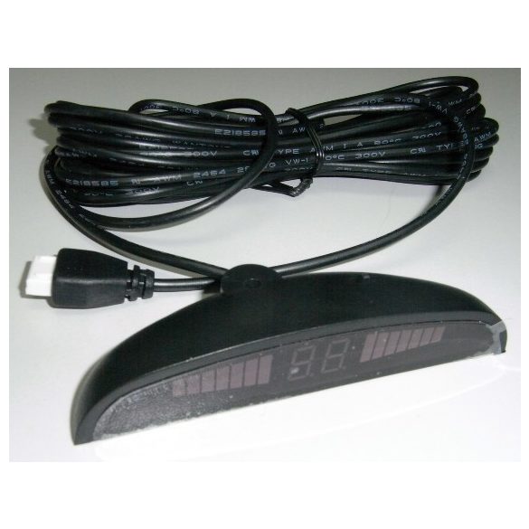 Tolatóradar LCD kijelzővel és 4 érzékelővel