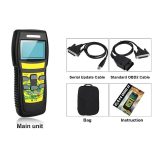 U581 MAGYAR NYELVŰ kézi autódiagnosztikai interfész OBD OBD 2 Multiprotokoll hibakódolvasó