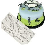 3D sportoló szilikon forma