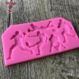 3D sportoló szilikon forma