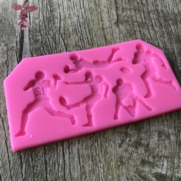 3D sportoló szilikon forma