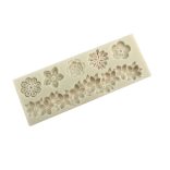 Virág alakú fondant szilikon forma