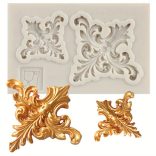 Szilikon levél virág szőlő csipke forma