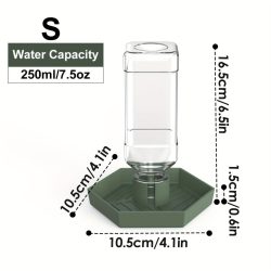   Automatikus vízadagoló, terrárium itató tál gyíkokhoz, teknősökhöz, csigákhoz, pókokhoz, békákhoz, sörényes sárkányokhoz