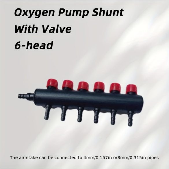 Akvárium oxigénszivattyú terelő szeleppel