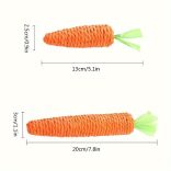 Sárgarépa alakú rágó játék macskáknak