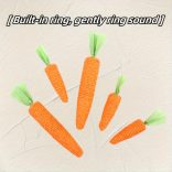 Sárgarépa alakú rágó játék macskáknak