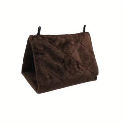   Kényelmes Plüss Madárfészek - Meleg Függőágy Sátor Papagájoknak és Kis Madaraknak