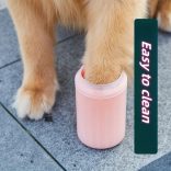 Könnyen Tisztítható Szilikon mancs-mosó Pohár Macskáknak és Kutyáknak