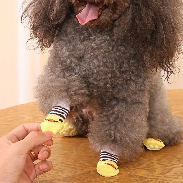 4db Kisállat Mancs Védő Kutyazokni