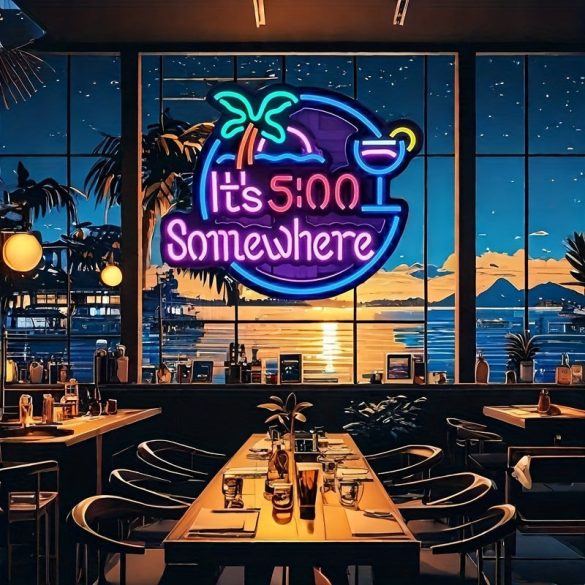 Trópusi Neon LED világítás