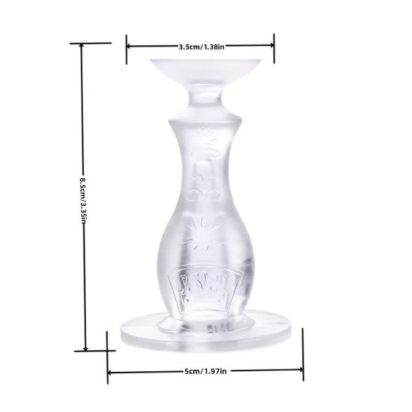 2db Lyukasztásmentes szilikon ajtódugó, ütközésgátló dugó