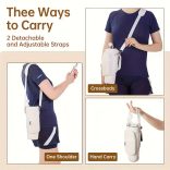 Többfunkciós kulacs tartó, tároló zsebekkel