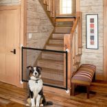 Hordozható hálós kisállat ajtó