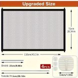 Hordozható hálós kisállat ajtó