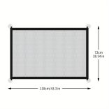 Hordozható hálós kisállat ajtó