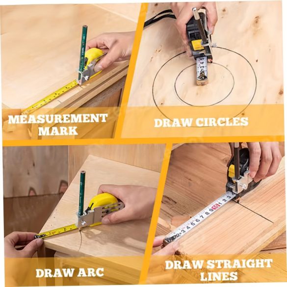 1db mérőszalag-kereső mérőkapocs