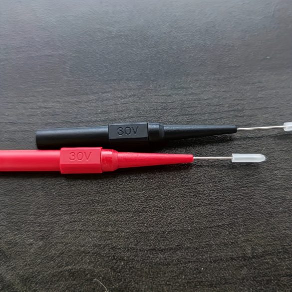 2 db szigetelést átszúró szonda autóipari diagnosztikához