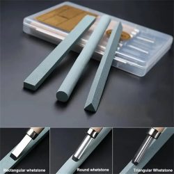   3 darabos Professzionális Szilícium-karbid Élezőkő Készlet